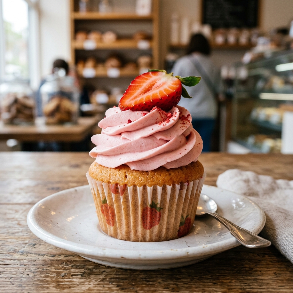 Strawberry Blush Cake