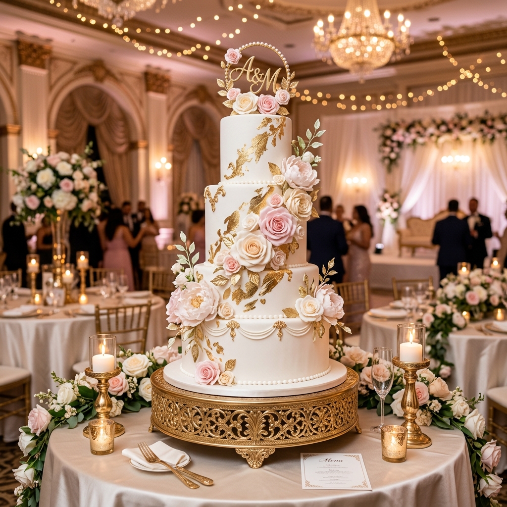 Royal Wedding Tier Cake